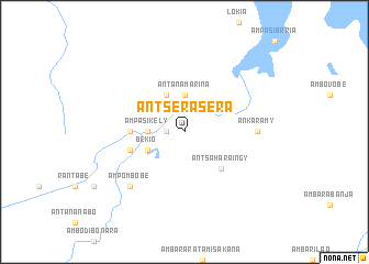 map of Antserasera