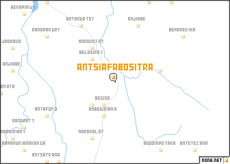 map of Antsiafabositra