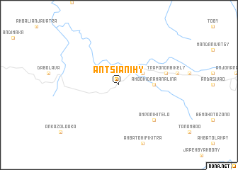 map of Antsianihy