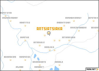 map of Antsiatsiaka