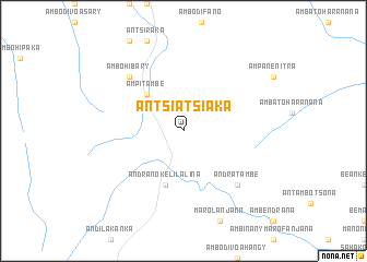 map of Antsiatsiaka