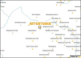 map of Antsiatsiaka