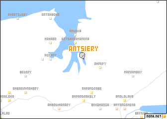 map of Antsiery
