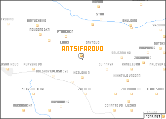 map of Antsifarovo