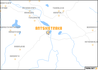 map of Antsiketraka