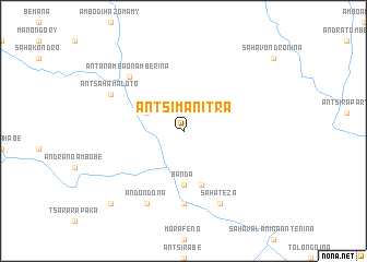 map of Antsimanitra