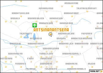 map of Antsinanantsena