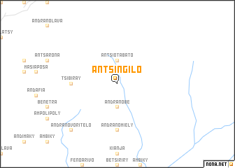 map of Antsingilo