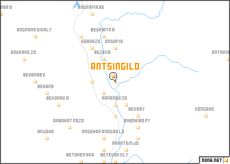 map of Antsingilo