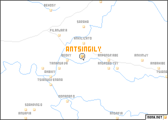 map of Antsingily