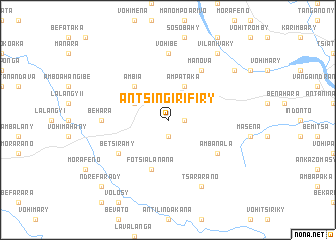 map of Antsingirifiry