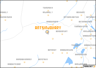 map of Antsinjovary