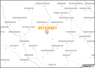 map of Antsipary