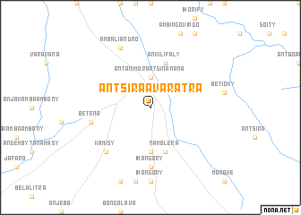 map of Antsira Avaratra