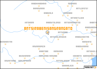 map of Antsirabenisandrangato