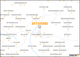 map of Antsirabe