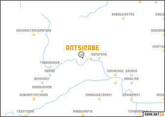 map of Antsirabe