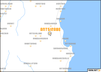 map of Antsirabe