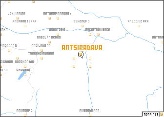 map of Antsiradava