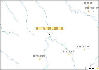 map of Antsiradrano