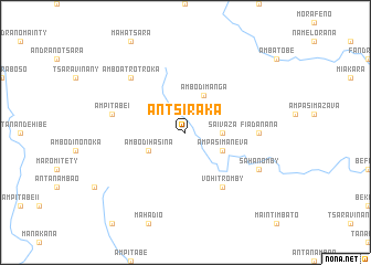 map of Antsiraka