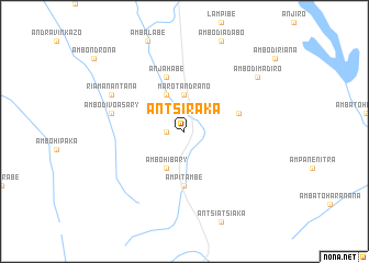 map of Antsiraka