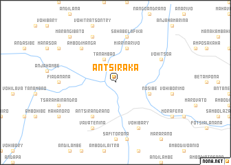 map of Antsiraka