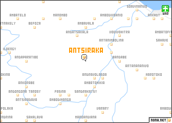 map of Antsiraka