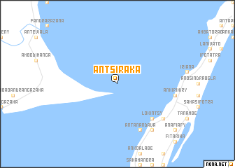 map of Antsiraka