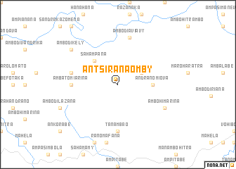 map of Antsiranaomby