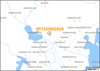 map of Antsirandava