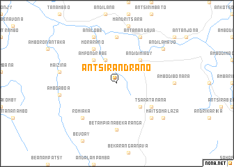 map of Antsirandrano