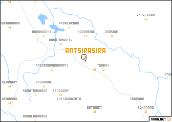 map of Antsirasira