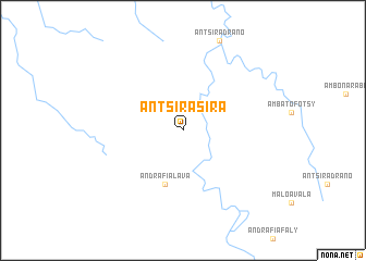 map of Antsirasira