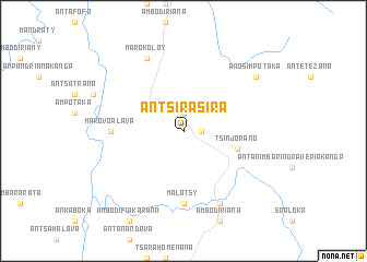 map of Antsirasira