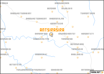 map of Antsirasira