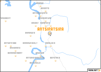 map of Antsiratsira