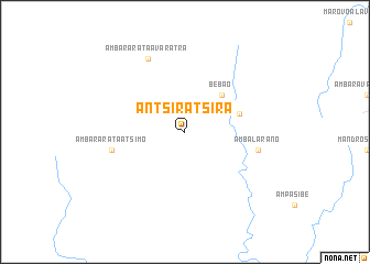 map of Antsiratsira