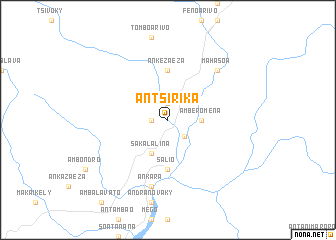 map of Antsirika