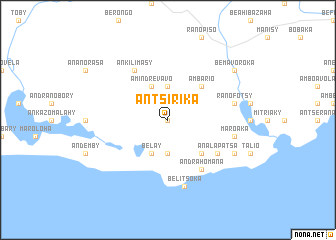 map of Antsirika