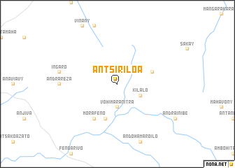 map of Antsiriloa