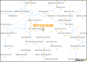map of Antsiriribe