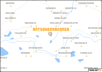 map of Antsohermakanga