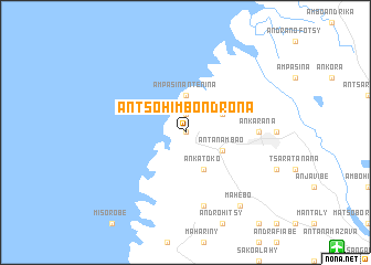 map of Antsohimbondrona