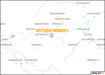 map of Antsohy Ambony