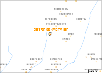 map of Antsokaky Atsimo