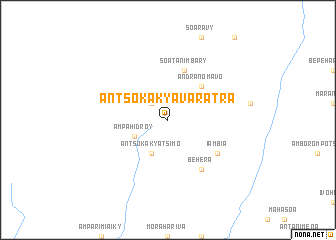 map of Antsokaky Avaratra