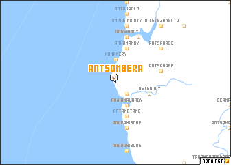 map of Antsombera