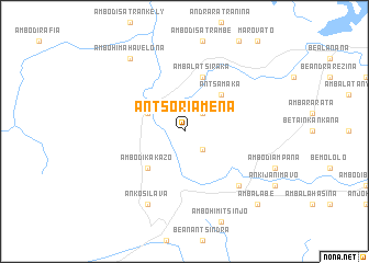 map of Antsoriamena