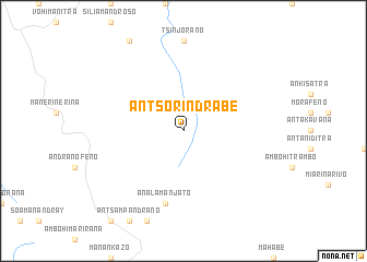 map of Antsorindrabe